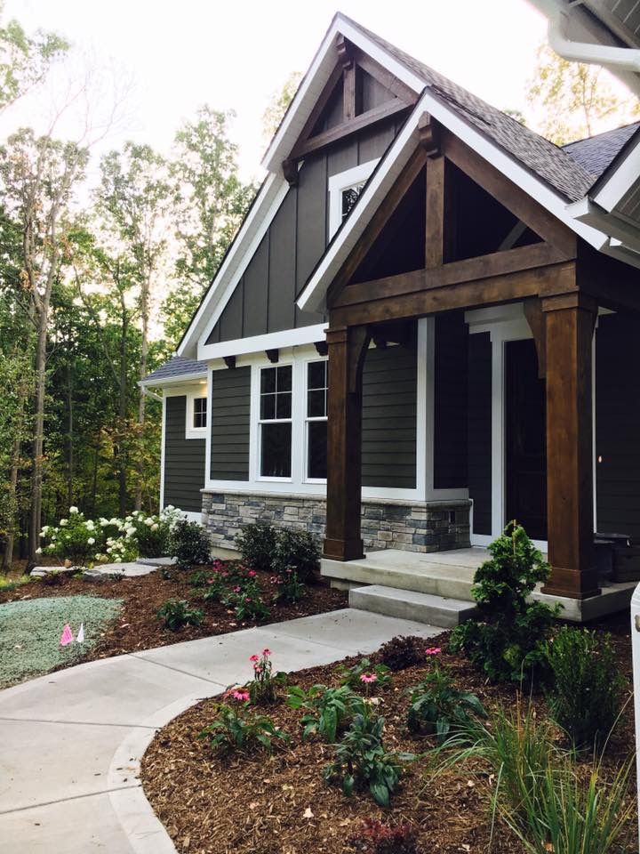 Dark Exterior white trim paint