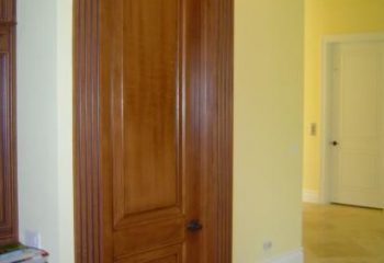 Interior wood graining