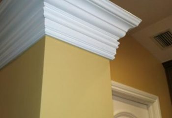 Crown molding installation