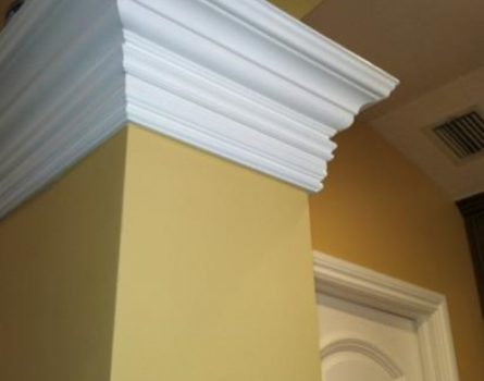 Crown molding installation